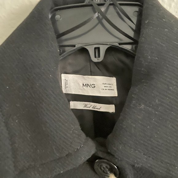 MANGO Buttoned wool coat - Small - Picture 4 of 5